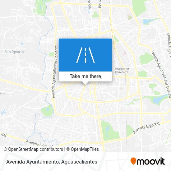 Avenida Ayuntamiento map