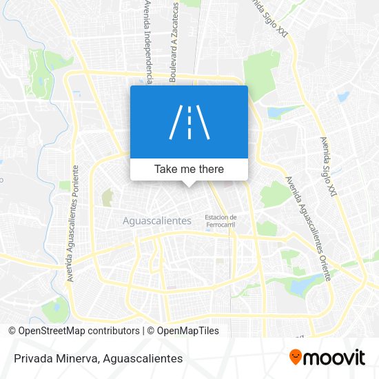 Privada Minerva map