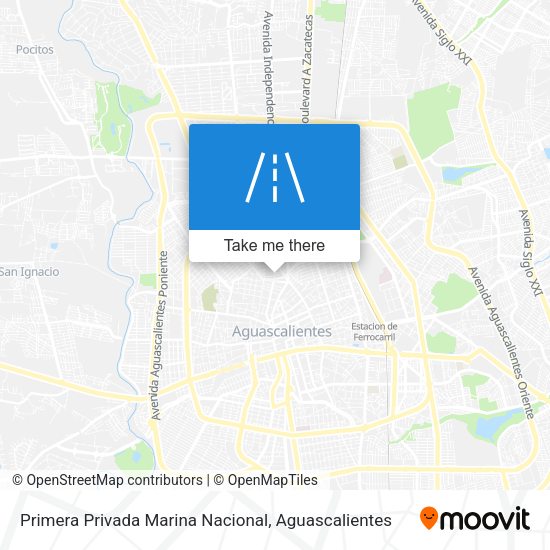 Primera Privada Marina Nacional map
