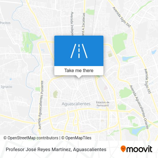 Profesor José Reyes Martínez map