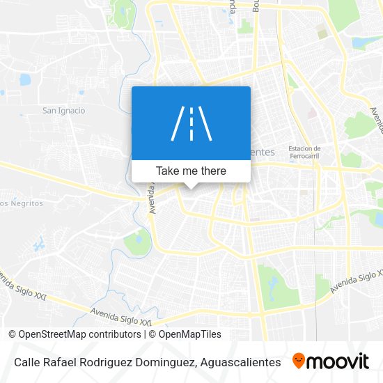 Mapa de Calle Rafael Rodriguez Dominguez