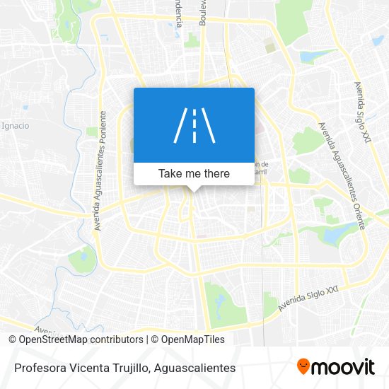 Profesora Vicenta Trujillo map