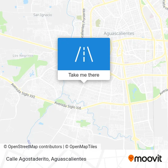 Calle Agostaderito map
