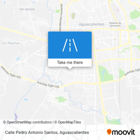 Calle Pedro Antonio Santos map