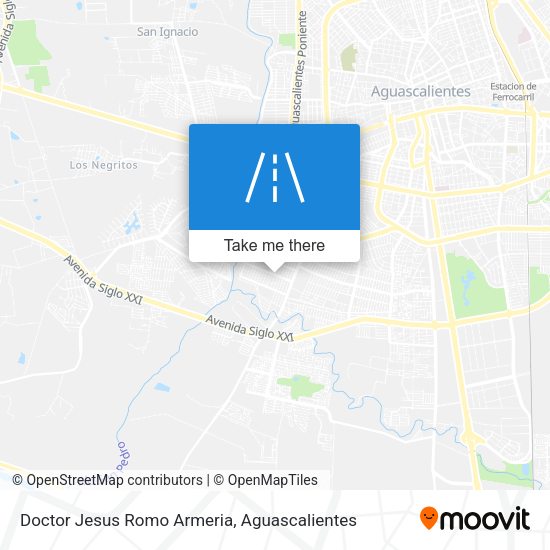 Doctor Jesus Romo Armeria map