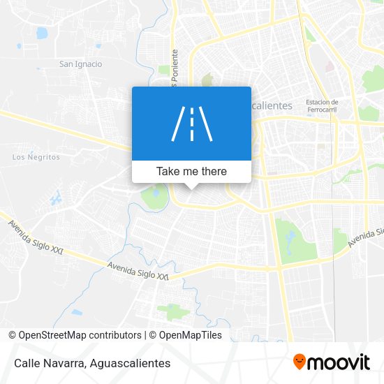 Calle Navarra map