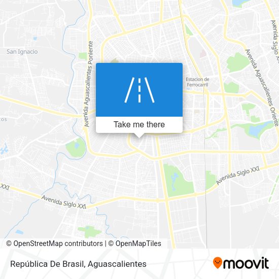Mapa de República De Brasil