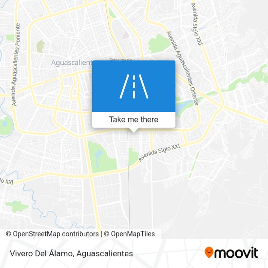 Vivero Del Álamo map