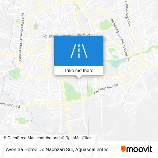 Avenida Héroe De Nacozari Sur map