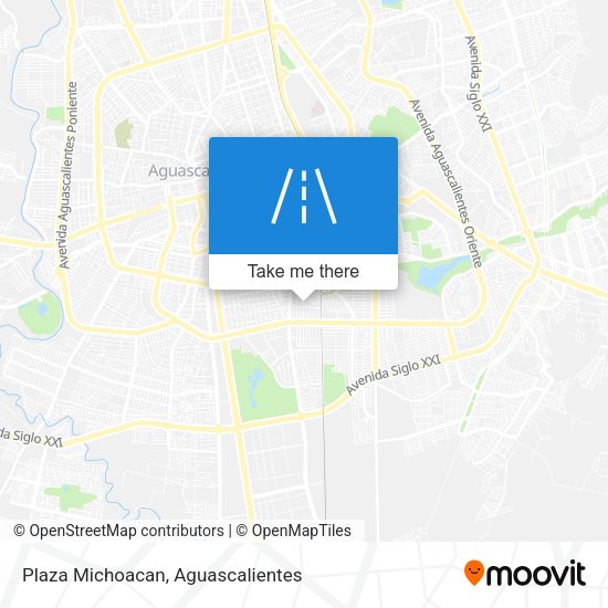 Plaza Michoacan map