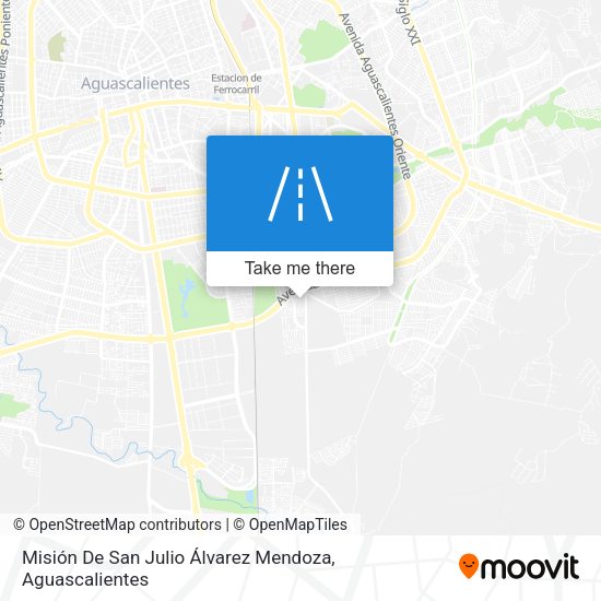 Misión De San Julio Álvarez Mendoza map