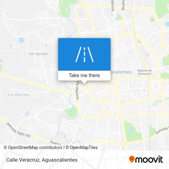 Calle Veracruz map