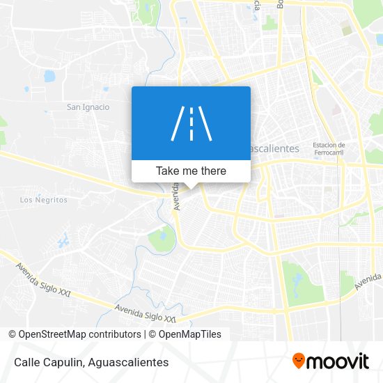 Mapa de Calle Capulin