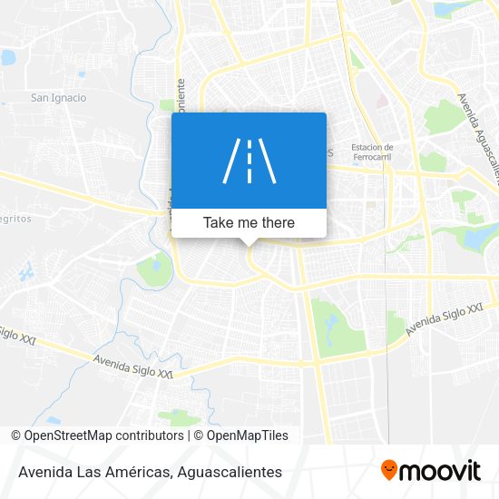 Avenida Las Américas map