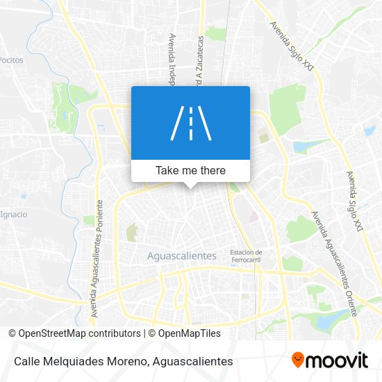 Calle Melquiades Moreno map