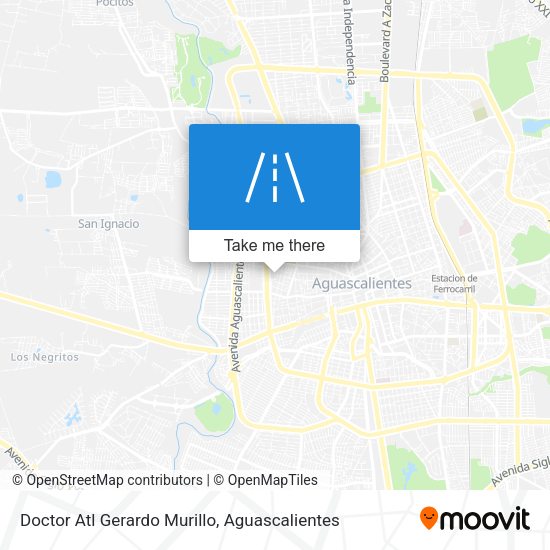 Doctor Atl Gerardo Murillo map