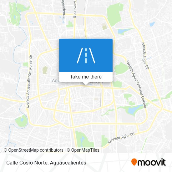 Calle Cosio Norte map