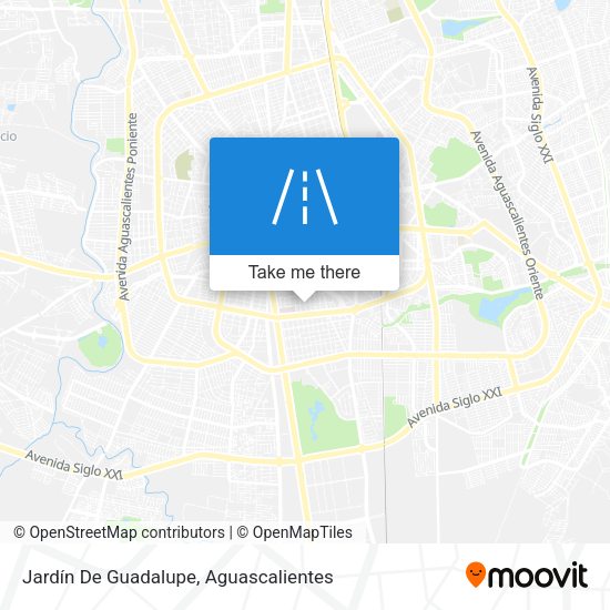 Mapa de Jardín De Guadalupe