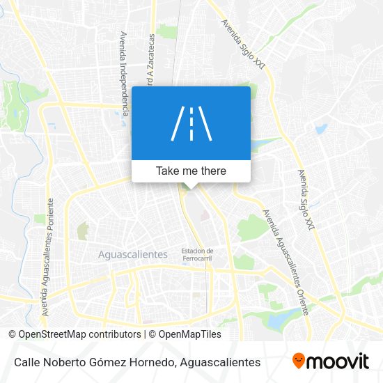 Calle Noberto Gómez Hornedo map