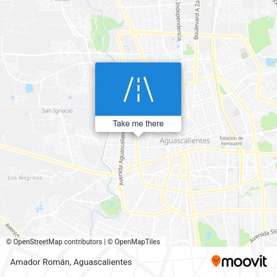 Mapa de Amador Román