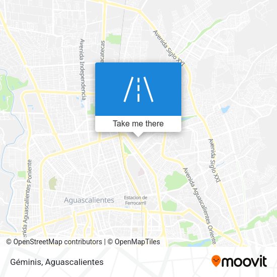 Mapa de Géminis