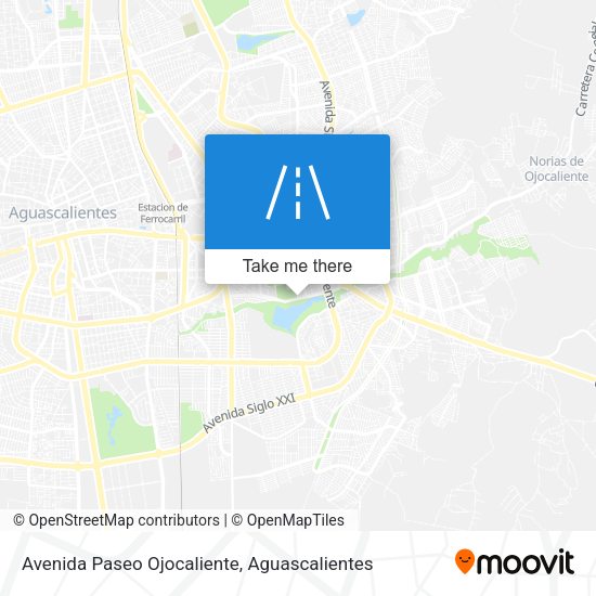 Mapa de Avenida Paseo Ojocaliente