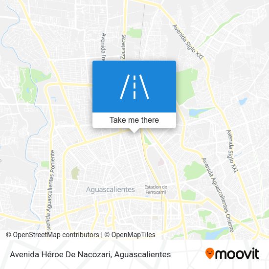 Avenida Héroe De Nacozari map