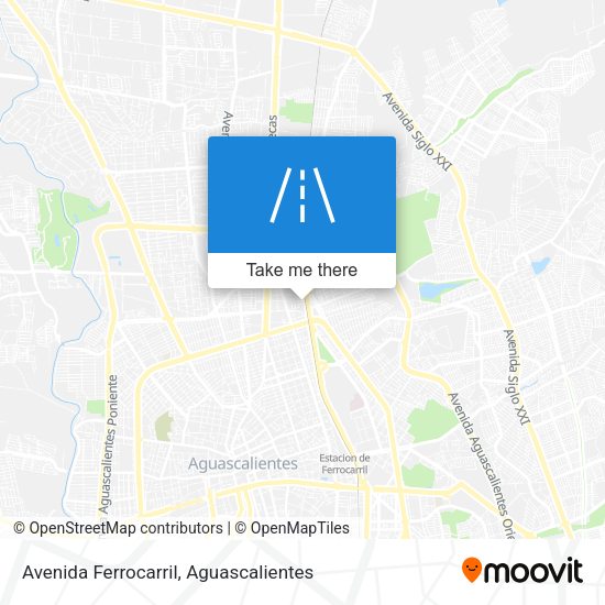 Avenida Ferrocarril map