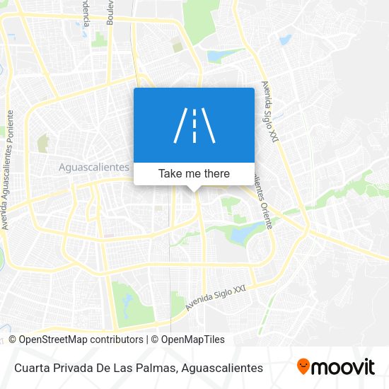 Cuarta Privada De Las Palmas map