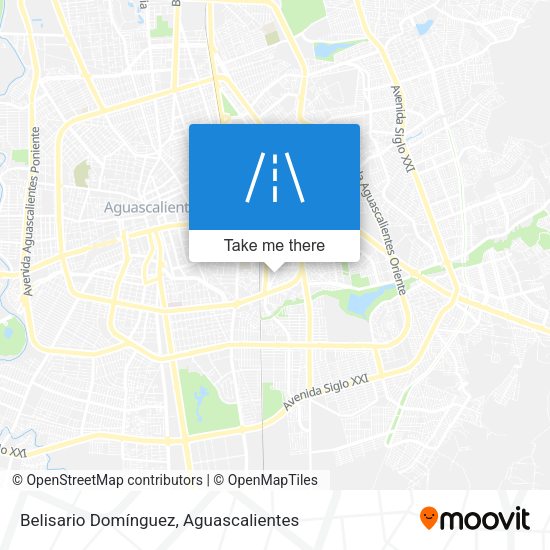 Belisario Domínguez map