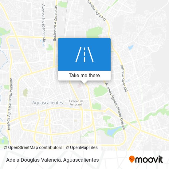 Mapa de Adela Douglas Valencia