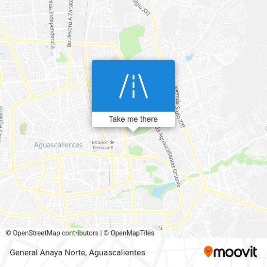 General Anaya Norte map