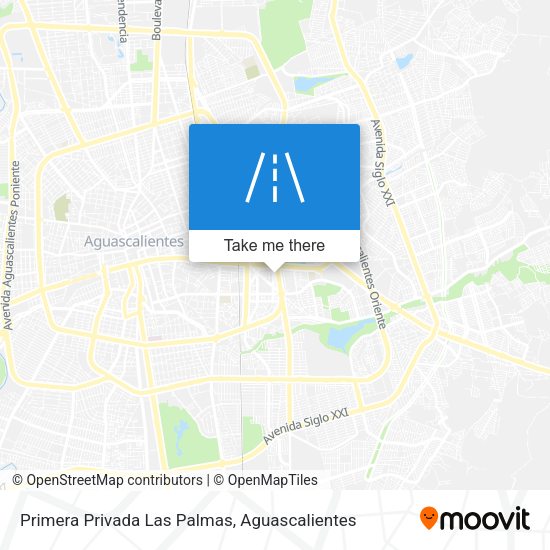 Primera Privada Las Palmas map