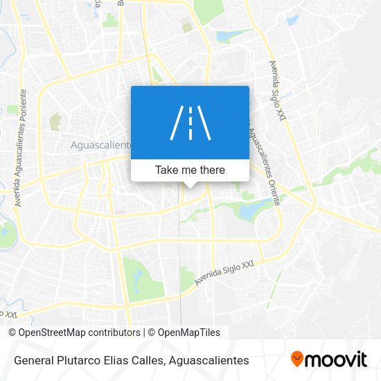 Mapa de General Plutarco Elias Calles