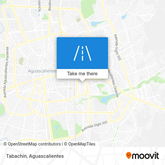 Tabachín map