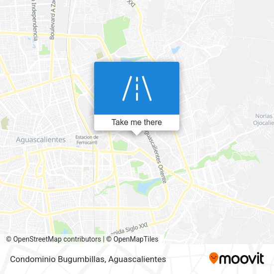 Condominio Bugumbillas map