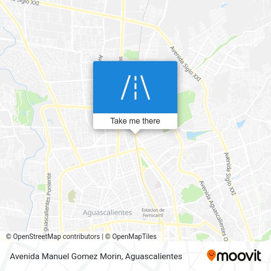 Mapa de Avenida Manuel Gomez Morin
