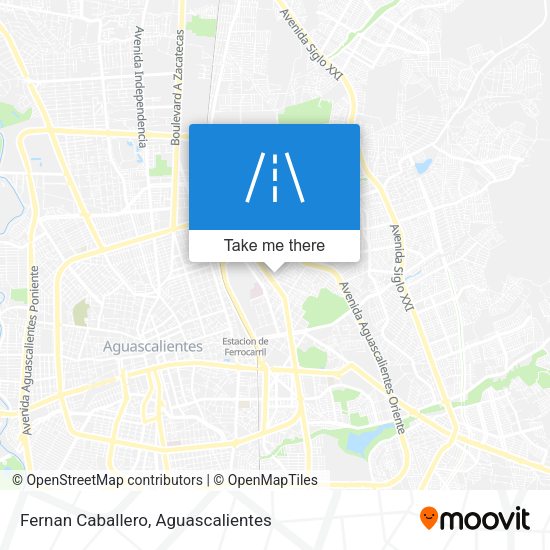 Mapa de Fernan Caballero