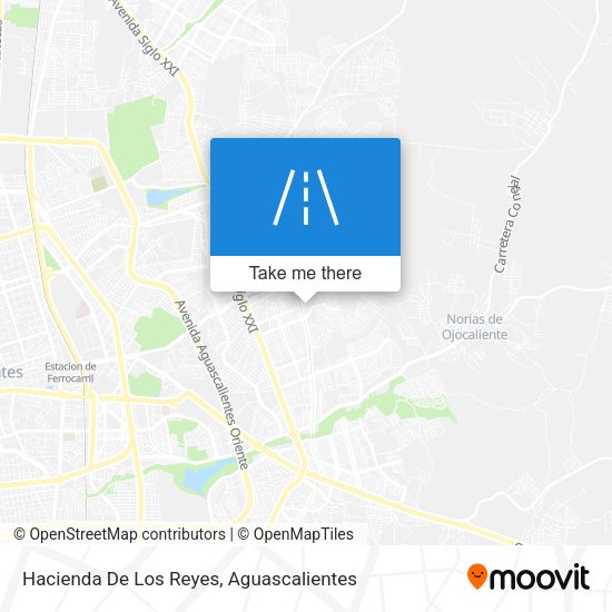 Hacienda De Los Reyes map