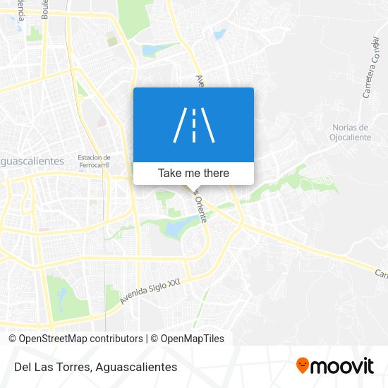 Mapa de Del Las Torres
