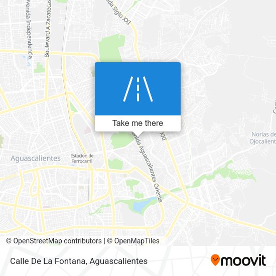 Calle De La Fontana map