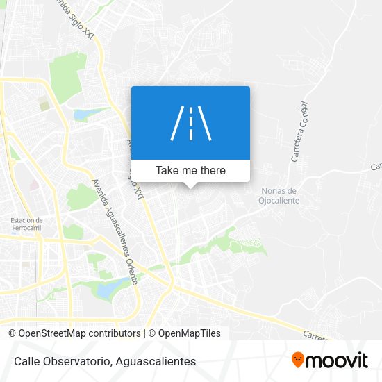 Calle Observatorio map