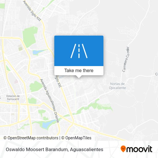 Oswaldo Moosert Barandum map
