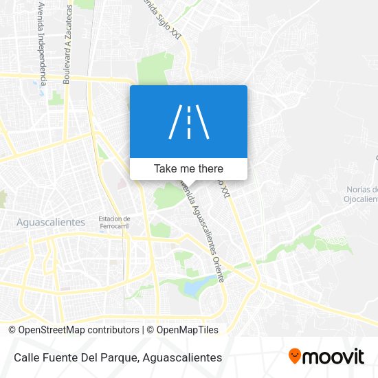 Calle Fuente Del Parque map