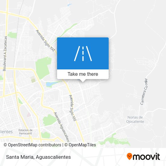 Mapa de Santa Maria