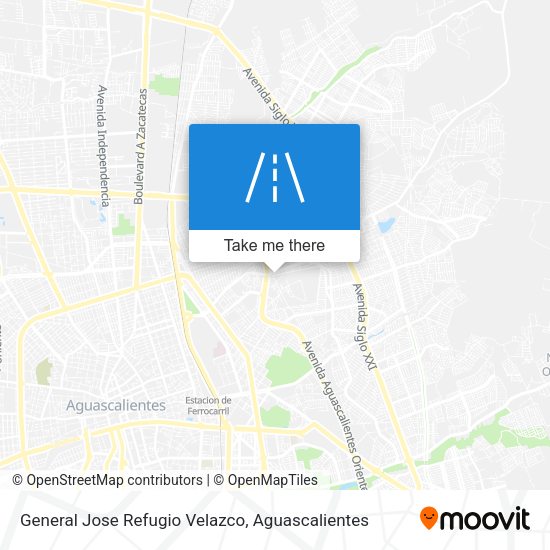 General Jose Refugio Velazco map