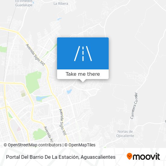 Portal Del Barrio De La Estación map