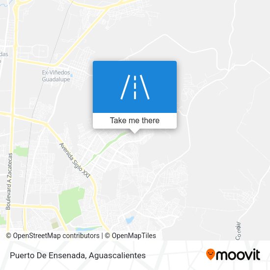 Puerto De Ensenada map