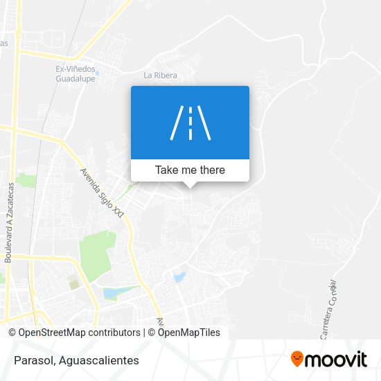 Mapa de Parasol