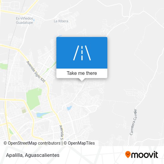 Apalilla map